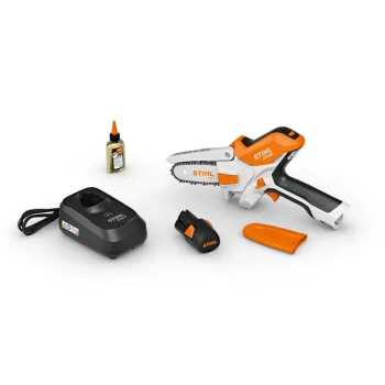   STIHL GTA 20.0 SET akkus ágvágó fűrész AS rendszer 10,8V, 1 db AS2 akkumulátor és AL 1 töltő, 10cm