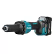 Makita akkus egyenescsiszoló csúszó kapcsolós 2x4,0 Ah, 40Vmax XGT Li-Ion BL, GD001GU201