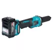 Makita akkus egyenescsiszoló hosszanti kapcsolós 2x4,0 Ah, 40Vmax XGT Li-Ion BL, GD002GU201