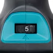 Makita akkus egyenescsiszoló hosszanti kapcsolós 2x4,0 Ah, 40Vmax XGT Li-Ion BL, GD002GU201