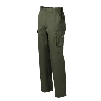 GARYS - GAMO többzsebes unisex elasztikus nadrág zöld-34
