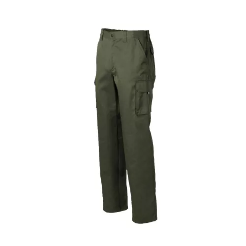 GARYS - GAMO többzsebes unisex elasztikus nadrág zöld-52