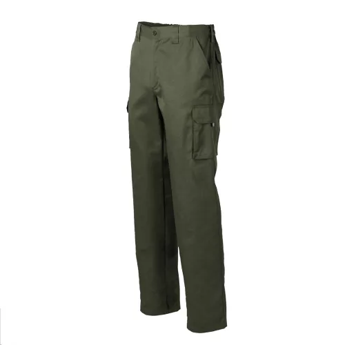 GARYS - GAMO többzsebes unisex elasztikus nadrág zöld-62