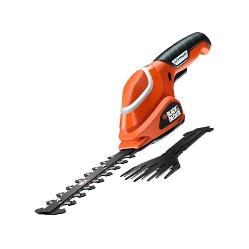 Black+Decker akkus sövénynyíró és fűnyíróolló GSL700-QW 7V 1,2Ah