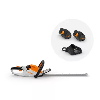   STIHL HSA 40.0 akkus sövénynyíró AS rendszer 10,8V 2xAS 2 akkumulátorral és AL 1 töltővel, 50cm