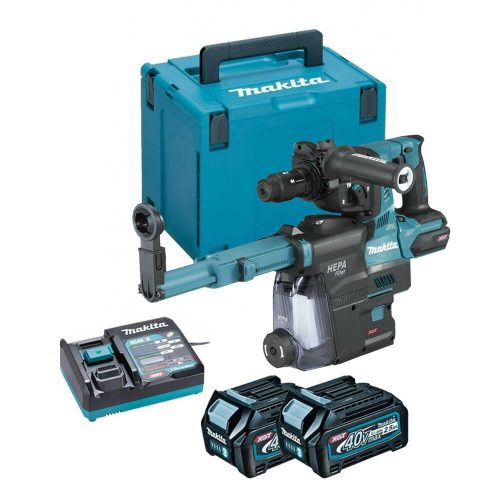 Makita akkus SDS-Plus fúró-vésokalapács HR002GD203 40Vmax 2x2,5Ah