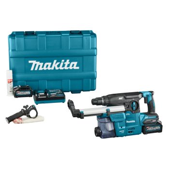   Makita akkus SDS-Plus fúró-vésőkalapács 40Vmax HR008GM202 2x4,0Ah