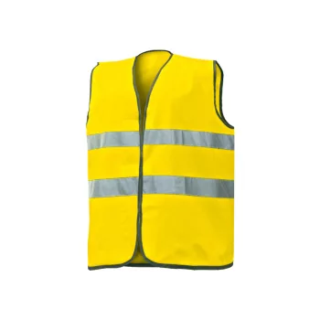 ISSALINE Hi-Vis jólláthatósági mellény sárga