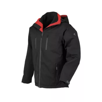   ISSALINE Foxy extrém könnyű softshell kabát fekete/szürke S