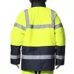 ISSALINE TESSINO Hi-Vis jólláthatósági parka/kabát sárga/kék-L