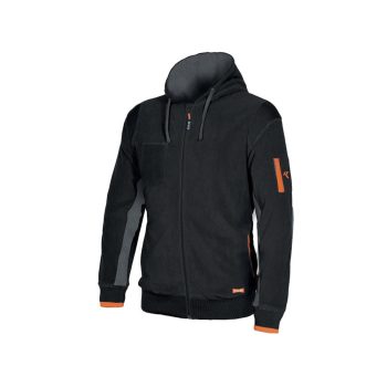 ISSALINE Ortigara mikrofilc pulóver fekete/szürke XXL