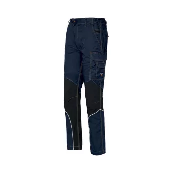   ISSALINE Extreme Stretch nadrág háromszoros varrással kék/fekete S