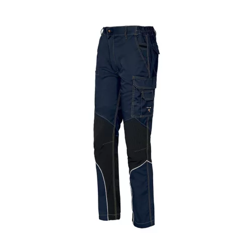ISSALINE Extreme Stretch nadrág háromszoros varrással kék/fekete