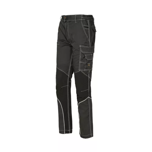 ISSALINE Extreme Stretch nadrág háromszoros varrással szürke L