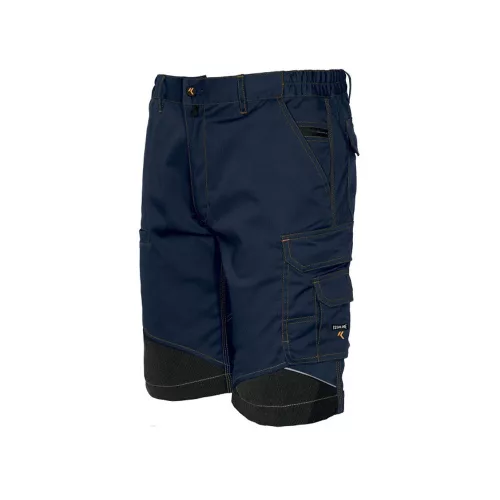 ISSALINE Extreme stretch rövidnadrág kék/fekete XL