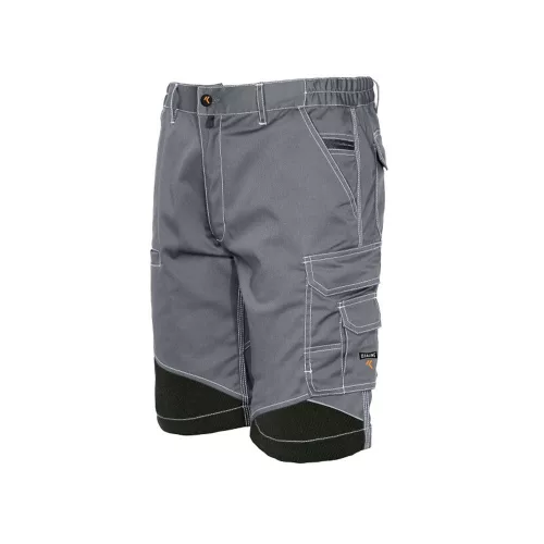 ISSALINE Extreme stretch rövidnadrág szürke/fekete L