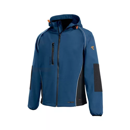 ISSALINE Clever Extreme technikai softshell kabát kék/fekete M