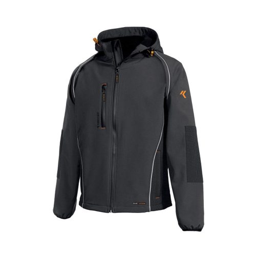 ISSALINE Clever Extreme technikai softshell kabát szürke 3XL