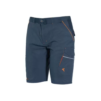   ISSALINE Boom 4-way nyári stretch softshell bermuda avio kék 4XL