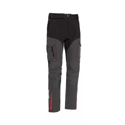 ISSALINE Wise 4-way stretch softshell nadrág lengő zsebekkel – dobozban antracitszürke/fekete M