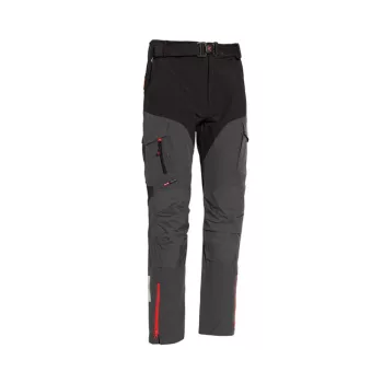   ISSALINE Wise 4-way stretch softshell nadrág lengő zsebekkel – dobozban antracitszürke/fekete S