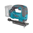 Makita akkus dekopírfűrész JV002GZ 40Vmax XGT Li-Ion BL (V) v:135mm alapgép (akku és töltő nélkül)