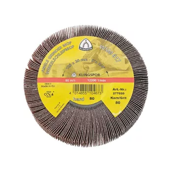 Klingspor WSM 617 lamellás csiszoló LS 309 X P80 125x20mm