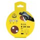 Klingspor PS 22 K excenter csiszolópapír tépőzáras GLS 51 P120 150mm (5db/csomag)