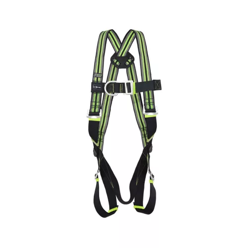 Kratos 2 pontos testheveder 1 mellkasi övvel zöld/fekete