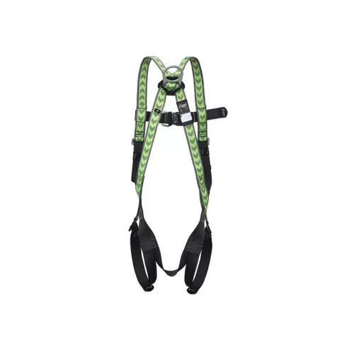 Kratos 2 pontos testheveder 2 automatikus csattal (L-XXL) zöld