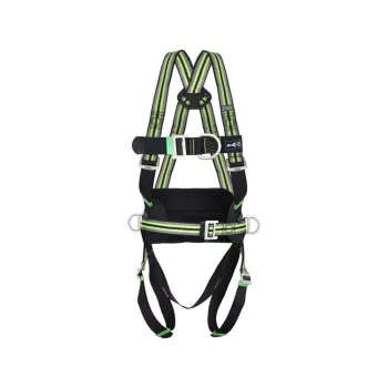   Kratos 2 pontos heveder 1 munkahelyzet pozicionáló mellkasi övvel fekete/zöld