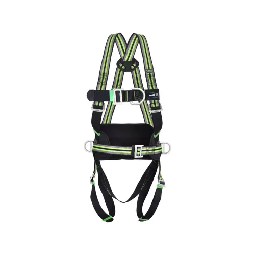 Kratos 2 pontos heveder 1 munkahelyzet pozicionáló mellkasi övvel fekete/zöld
