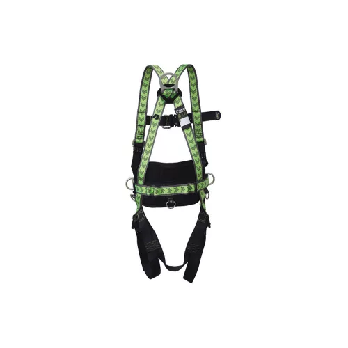 Kratos 2 pontos pilótazáras heveder derékövvel fekete/zöld