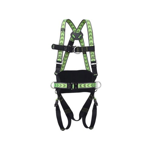 Kratos AKROS 3 - 2 pontos heveder övvel és automatikus csatokkal fekete/zöld L/XXL