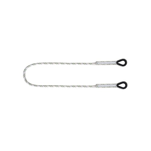 Kratos munkaterület-korlátozó kötél - 1,5m fehér 1,5m