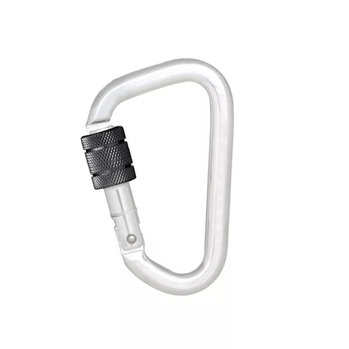 Kratos csavarmenetes karabiner 18,5mm nyílással fém