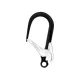 Kratos alumínium karabiner, 109mm nyitótávolsággal fekete