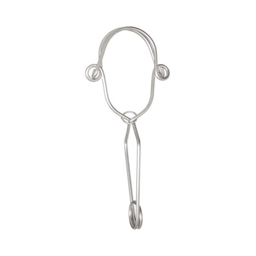 Kratos acél 75 mm-es rögzítőkampó fém