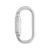 Kratos acél karabiner, negyedfordulatos zárral, 16mm nyitótávolsággal fém
