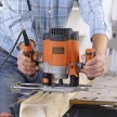 Black+Decker felsőmaró KW1200E-QS 1200W, 230 V