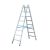 Krause Stabilo két oldalon járható létra, létrafokos 2x10 fokos