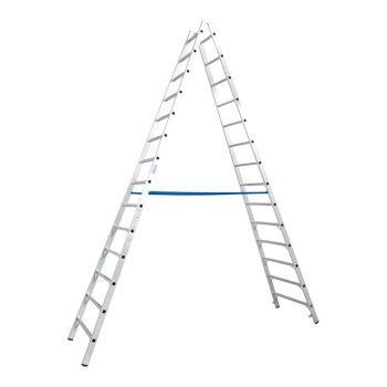   Krause Stabilo két oldalon járható létra, létrafokos 2x14 fokos