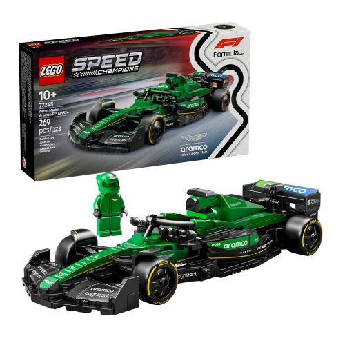 LEGO Speed Champions - Aston Martin Aramco F1 AMR24 modell versenyautó