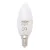 Tracon gyertya burájú LED fényforrás, tejüveg, 230 V, 50 Hz, 8 W, 4000 K, E14, 570 lm,
