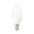 Tracon gyertya burájú LED fényforrás, tejüveg, 230 V, 50 Hz, 8 W, 2700 K, E14, 570 lm