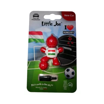   Little Joe illatosító, New Car illatú-2024 Foci EB magyar, kabalafigura