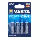 Varta AAA mikro elem LR03 LONGLIFE POWER 1,5V (4db/csomag) (4 903 121 414)