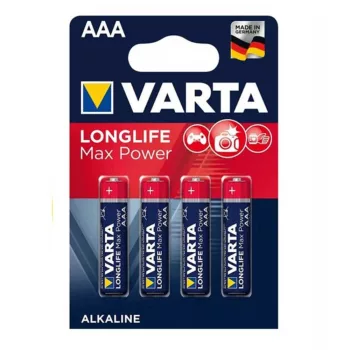   Varta AAA mikro elem LR03 LONGLIFE MAX POWER 1,5V (4db/csomag) (4 703 101 404)