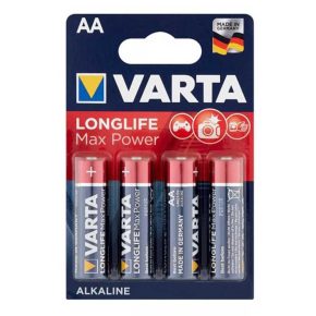   Varta AA ceruza elem LR6 LONGLIFE MAX POWER 1,5V (4db/csomag) (4 706 101 404)
