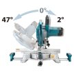 Makita gérvágó fűrész LS1110F 1450W, 260mm